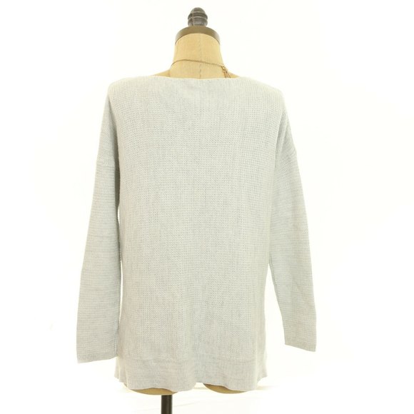 Soft Joie Kashani Sweater Top Size S Wool Blend Textured Gray Oversized B85 - Picture 3 of 5